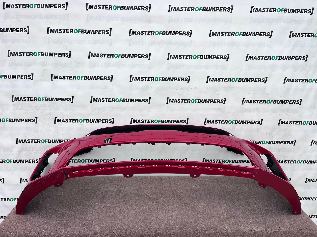 Kia Stinger Gt-line Sportback 2018-2021 Front Bumper Red 4 Pdc Genuine [k551]