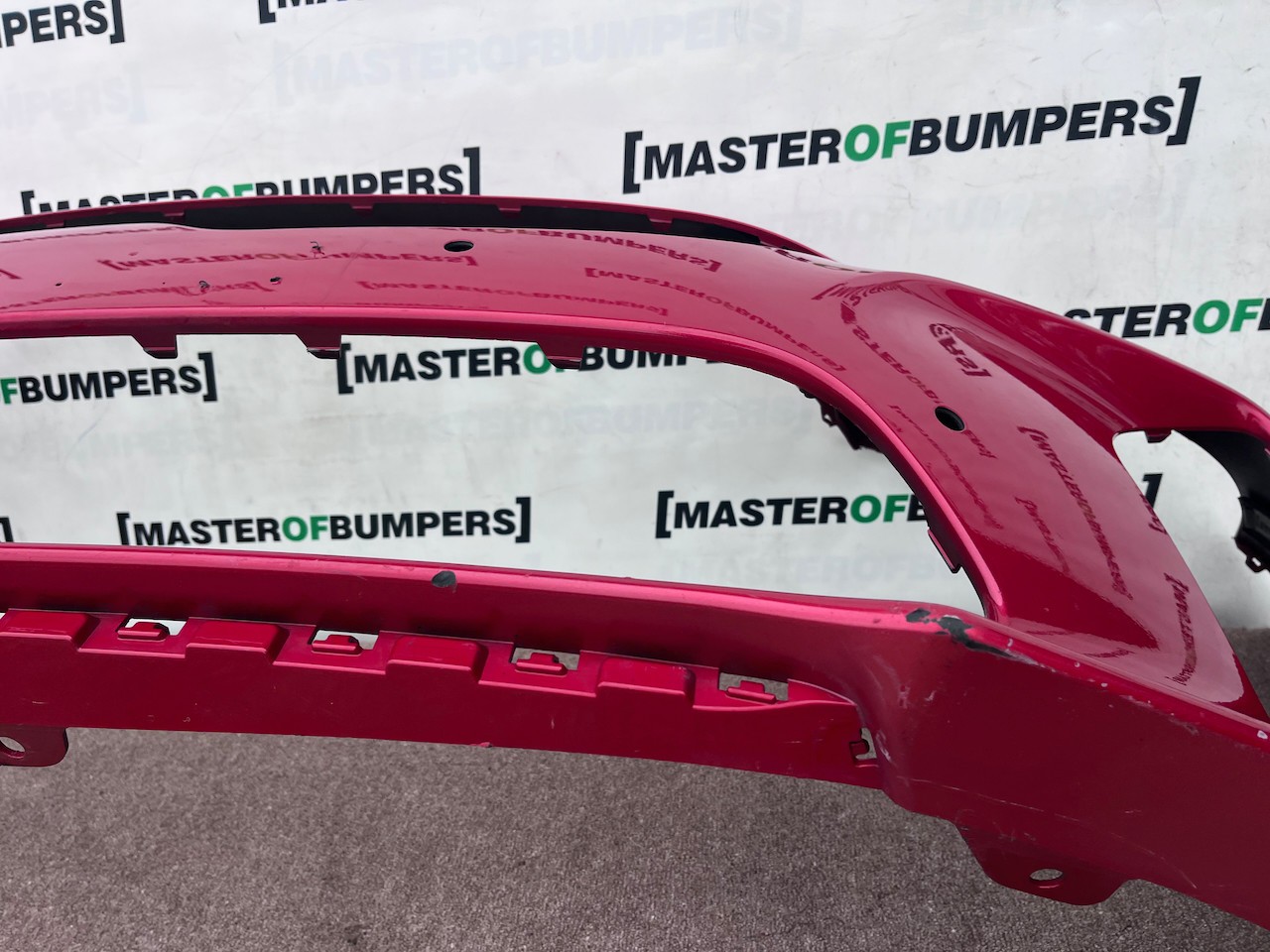 Kia Stinger Gt-line Sportback 2018-2021 Front Bumper Red 4 Pdc Genuine [k551]