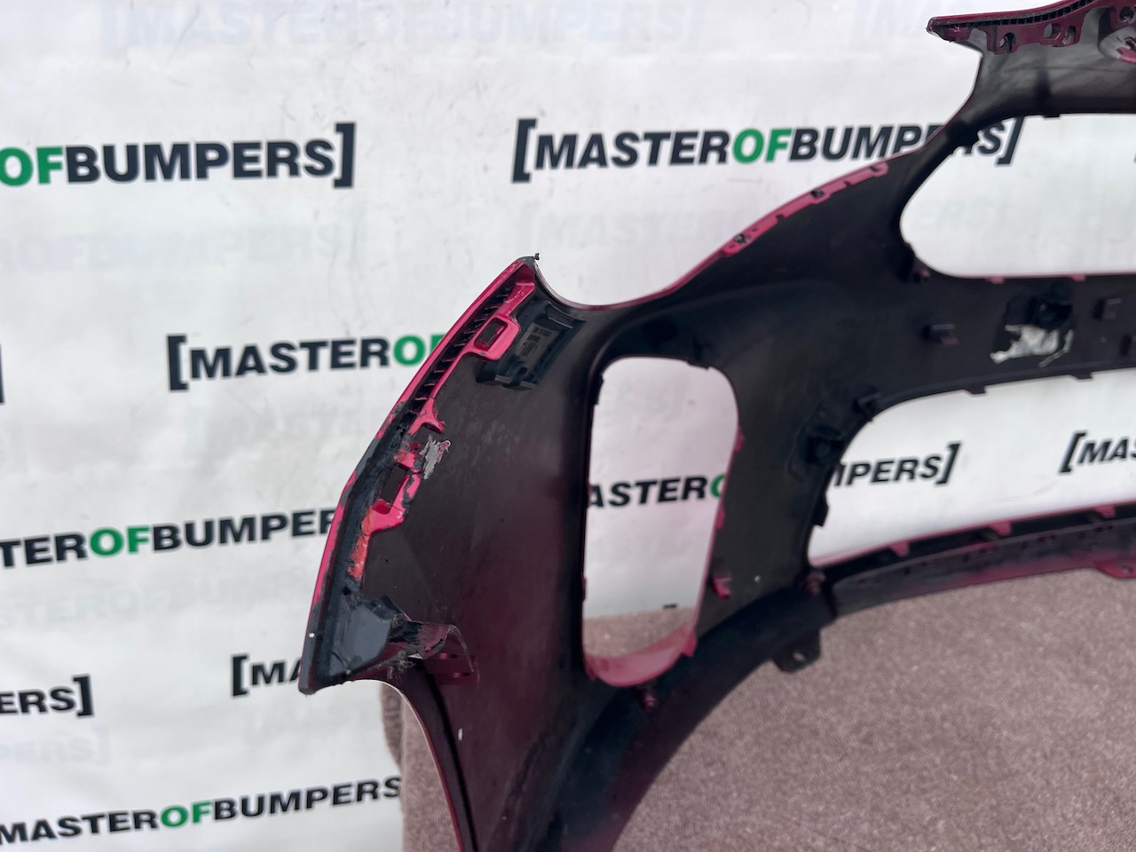 Kia Stinger Gt-line Sportback 2018-2021 Front Bumper Red 4 Pdc Genuine [k551]