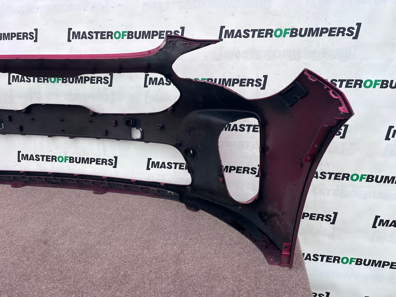 Kia Stinger Gt-line Sportback 2018-2021 Front Bumper Red 4 Pdc Genuine [k551]