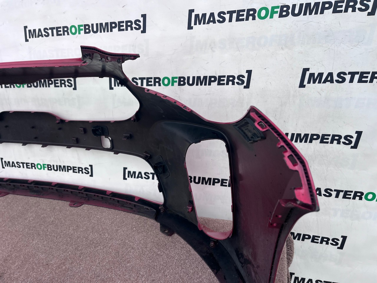 Kia Stinger Gt-line Sportback 2018-2021 Front Bumper Red 4 Pdc Genuine [k551]