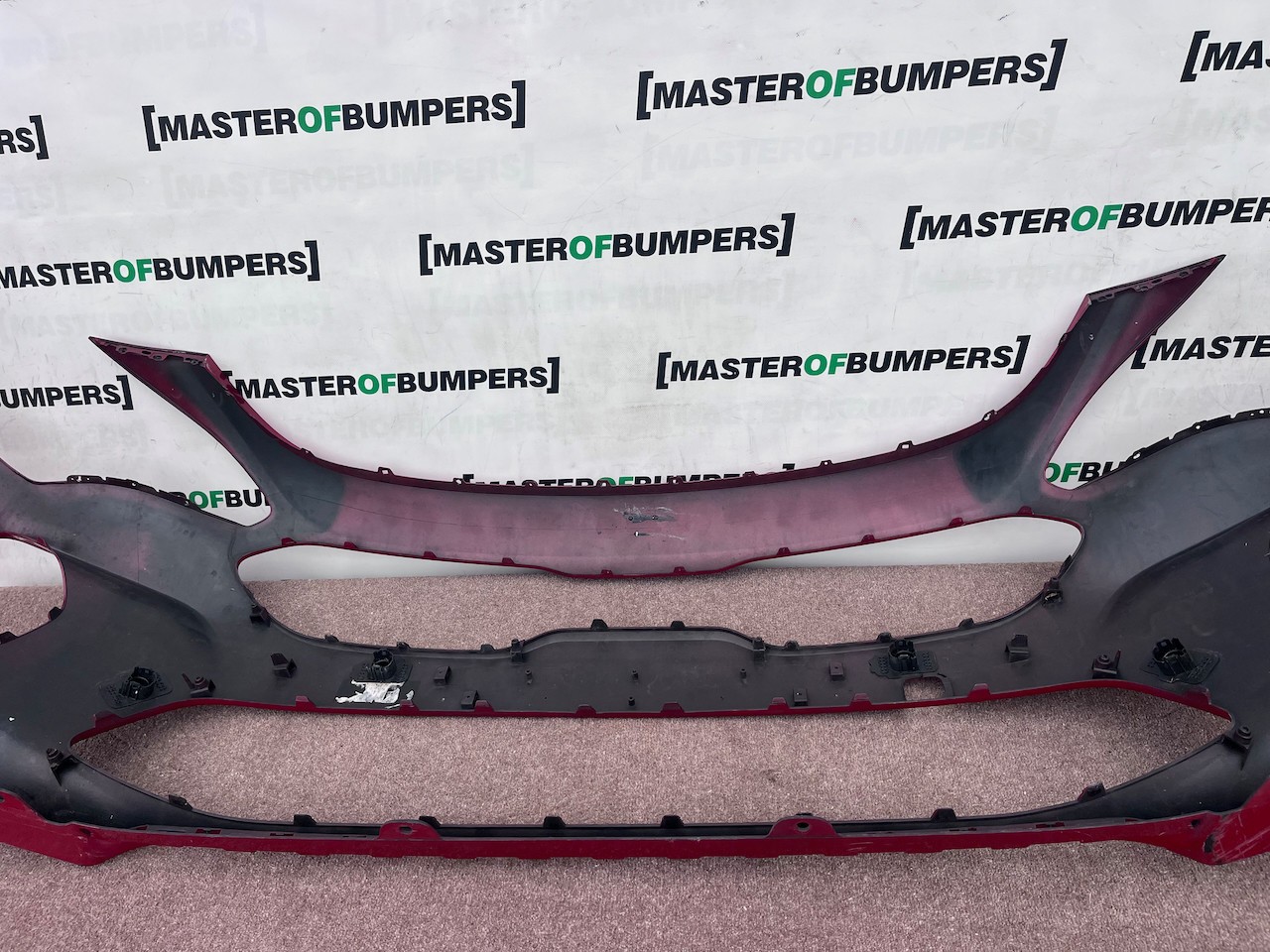 Kia Stinger Gt-line Sportback 2018-2021 Front Bumper Red 4 Pdc Genuine [k551]