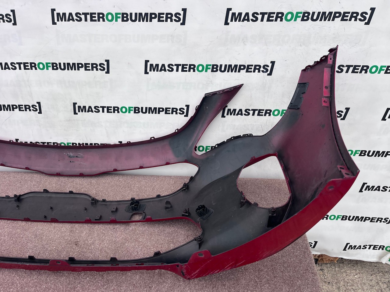 Kia Stinger Gt-line Sportback 2018-2021 Front Bumper Red 4 Pdc Genuine [k551]
