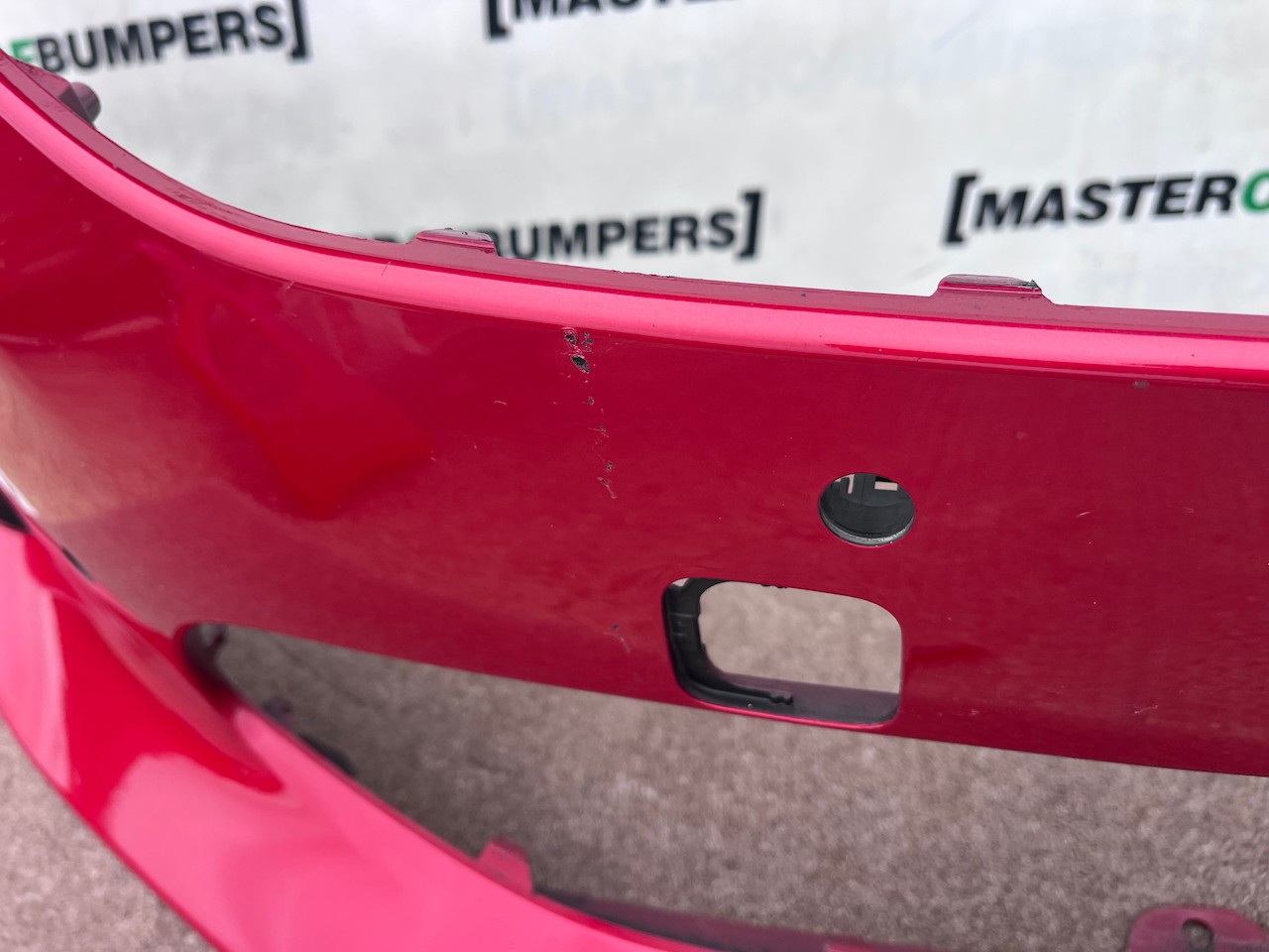 Kia Stinger Gt-line Sportback 2018-2021 Front Bumper Red 4 Pdc Genuine [k551]