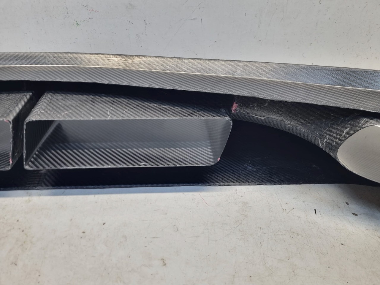 Koenigsegg Jesko Absolut 2021-2024 Front Bumper Lip Spoiler Carbon Genuine Koenigsegg Jesko Absolut 2021-2024 Front Bumper Lip Spoiler Carbon Genuine