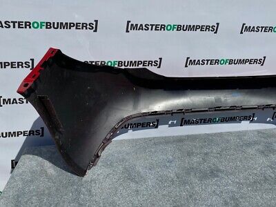 Lancia Y Ypsilon 2012-2016 Rear Bumper In Red Genuine [f600]