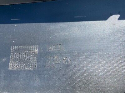 Lancia Y Ypsilon 2012-2016 Rear Bumper In Black Genuine [f602]