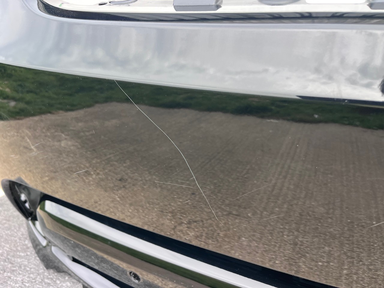 Land Rover Discovery R-dynamic Hse 2021-2024 Front Bumper 6 Pdc Genuine [p648]