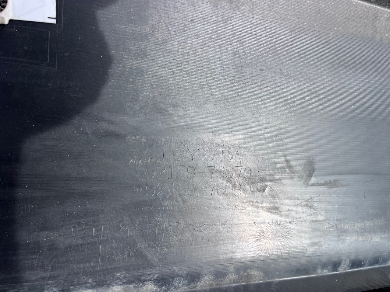 Lexus Ct200h Luxury Lift  2014-2020 Rear Bumper 4 Pdc Genuine [t617]