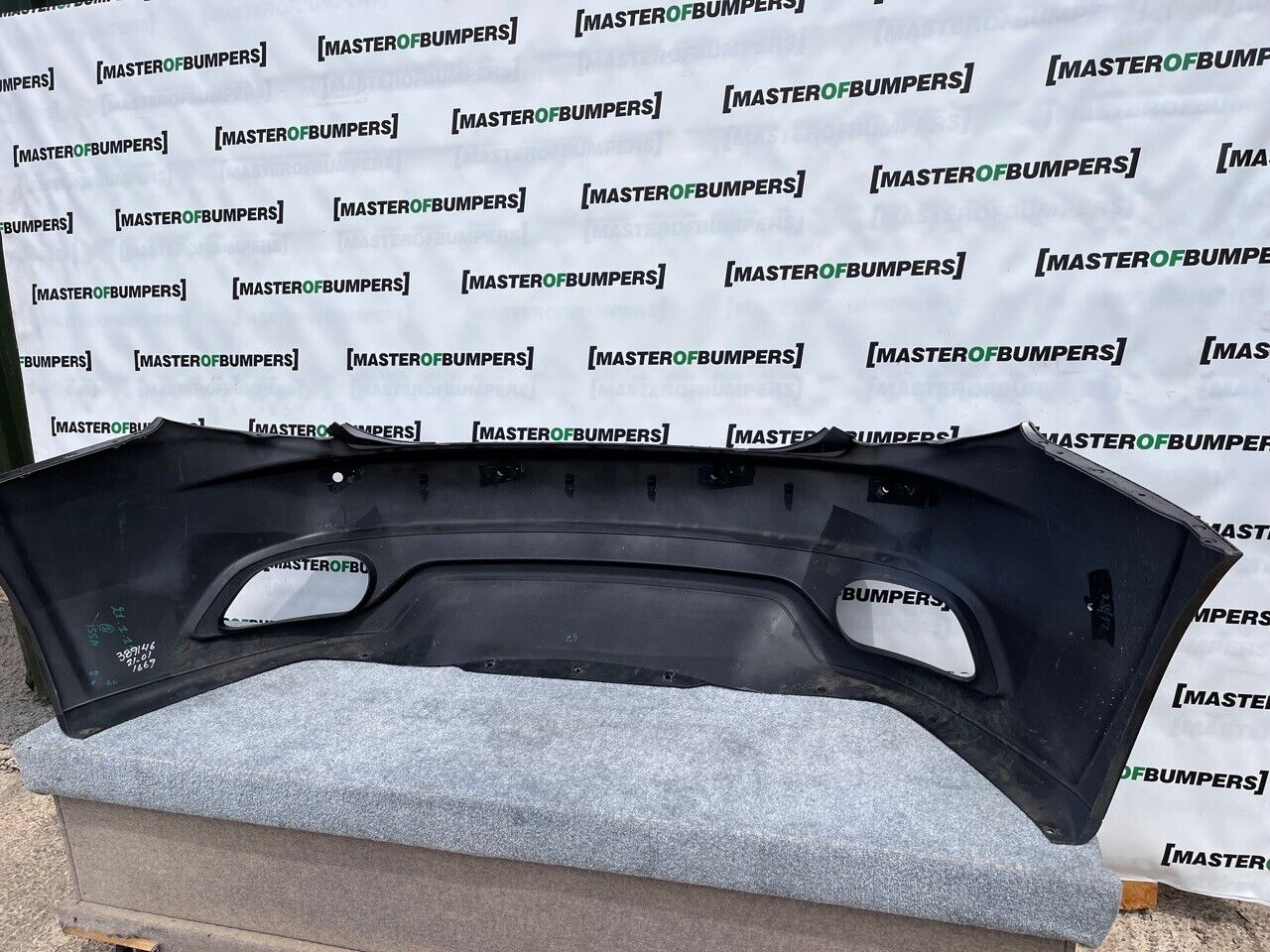 Maserati Gran Turismo S Mc Grancabrio 2007-2014 Rear Bumper Grey Genuine [p650]