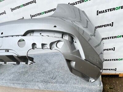 Maserati Levante Se 2017 - 2020 Rear Bumper In Silver 4 Pdc Genuine [p493]