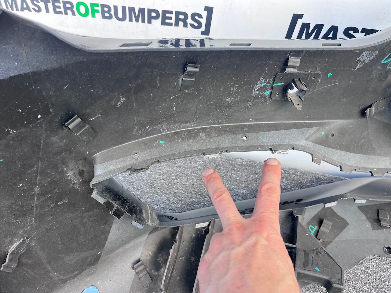 Maserati Ghibli Granlusso S Royale 2018 - 2022 Front Bumper 6 Pdc Genuine [p616]