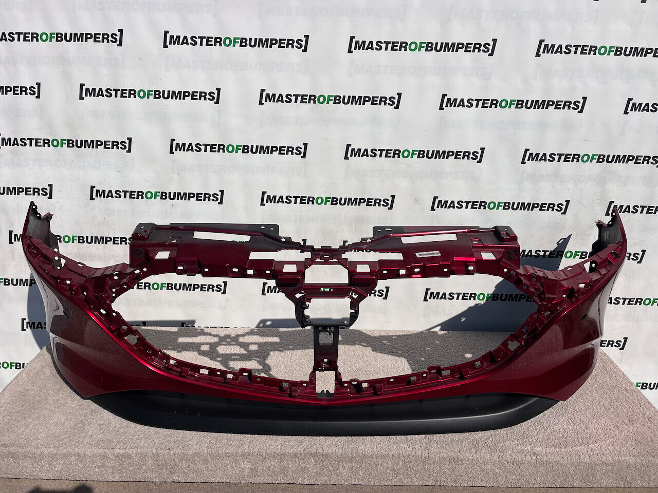 Mazda 3 E-skyactiv Mhev Mk4 2019-2023 Front Bumper 4 Pdc No Jets Genuine [g529]