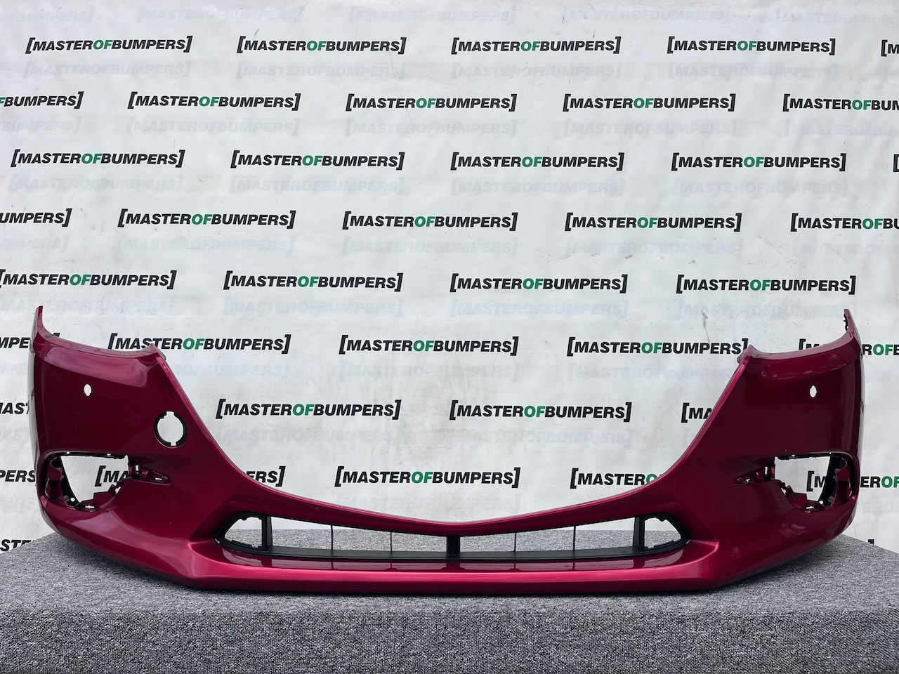 Mazda 3 Sport Hatchback Mk3 Lift 2016-2018 Front Bumper 4 Pdc Genuine [g558]