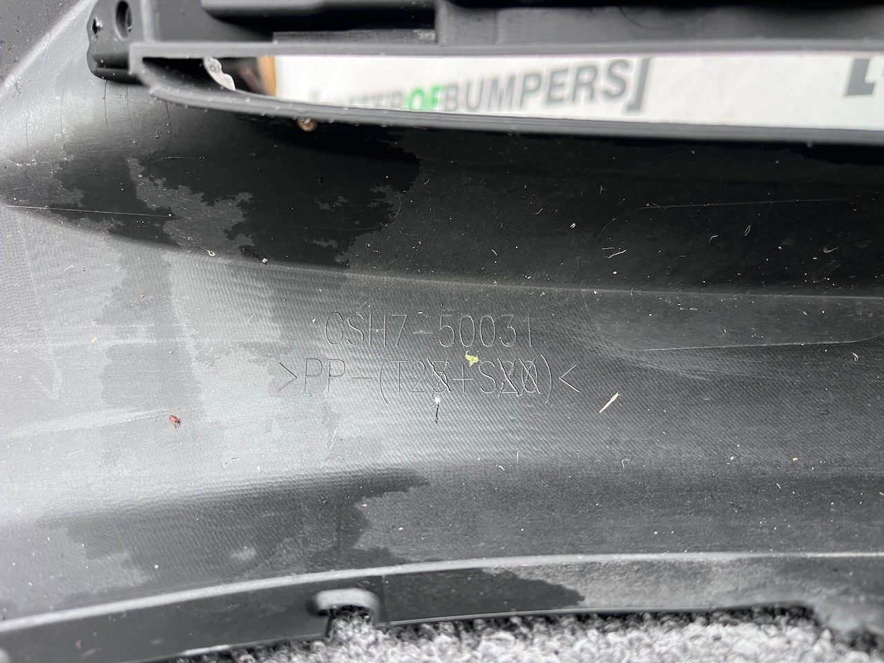 Mazda 6 Sport Skyactive Mk3 Lift 2018-2023  Front Bumper 4 Pdc Genuine [g609]