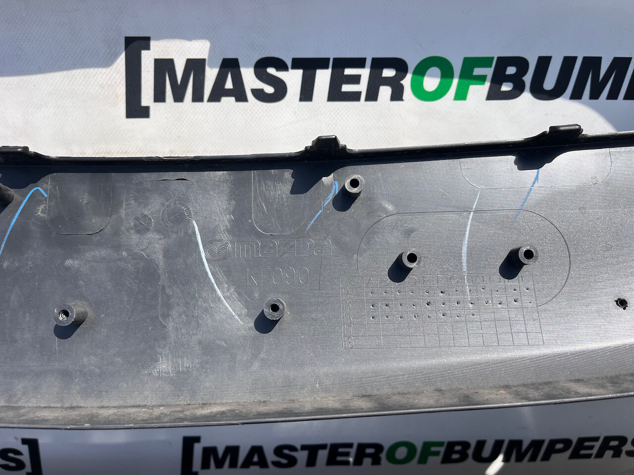 Mazda 2 Mk3 Hatchback Skyactive 2014-2018 Front Bumper Genuine [g536]