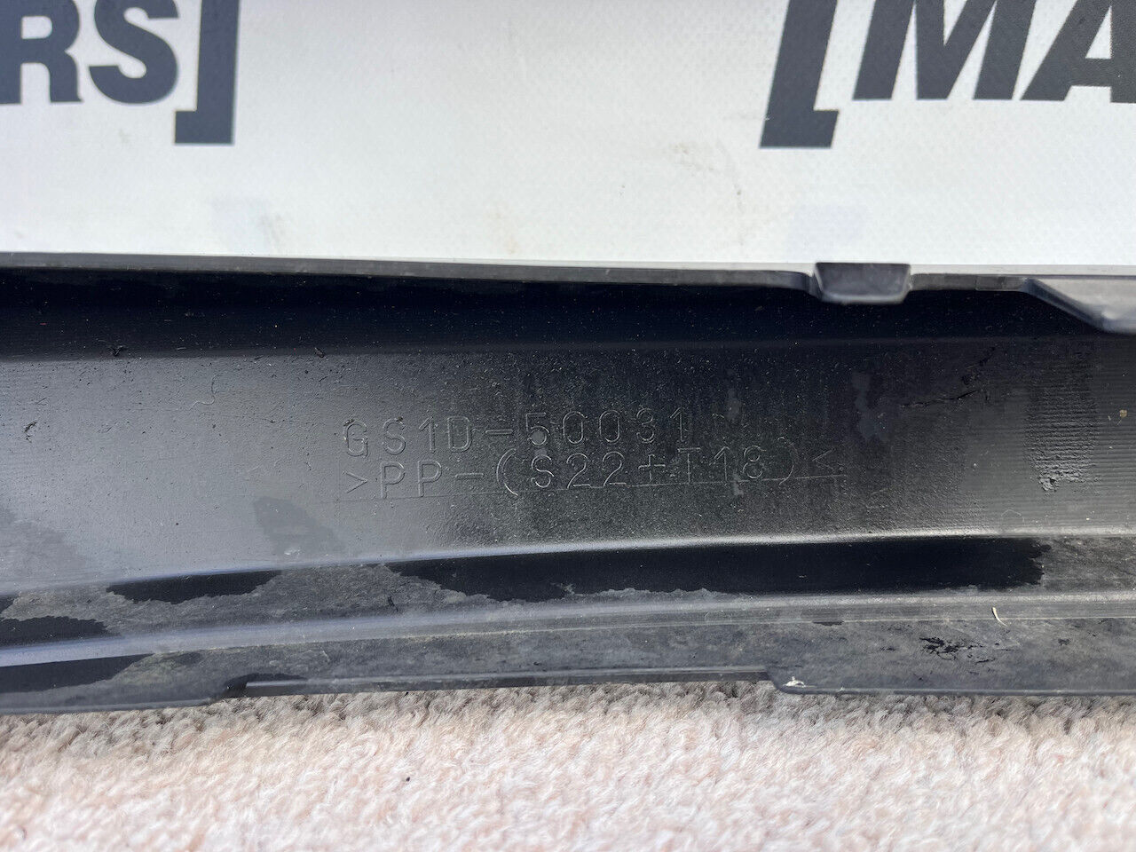 Mazda 6 Sport Mk2 2007-2010 Front Bumper 4 Pdc + Jets Genuine [g501]