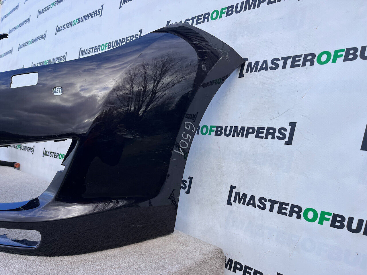 Mazda 6 Sport Mk2 2007-2010 Front Bumper 4 Pdc + Jets Genuine [g501]