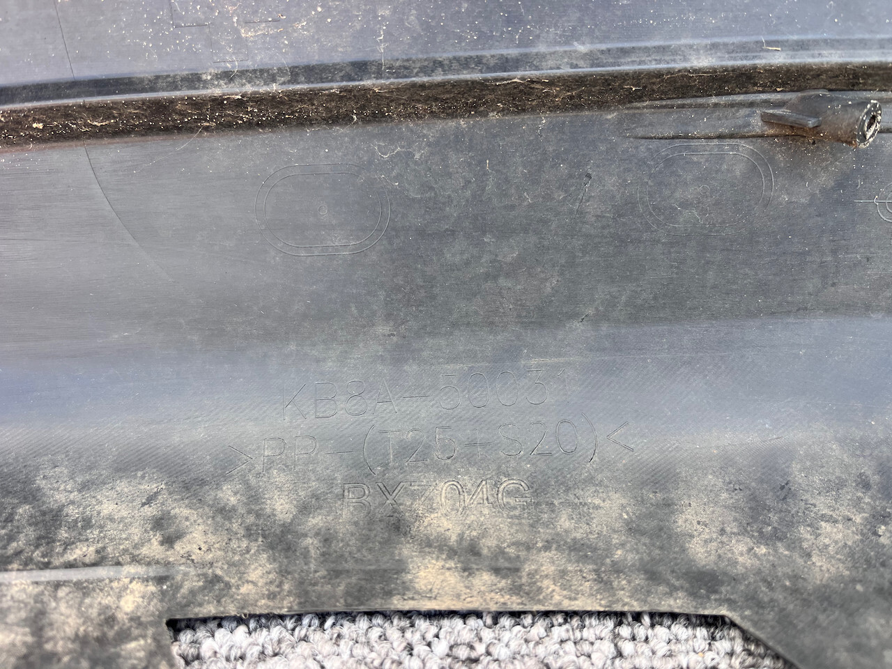 Mazda Cx-5 Cx5 Skyactiv Mk2 2017-2021 Front Bumper 4 Pdc + Jets Genuine [g533]