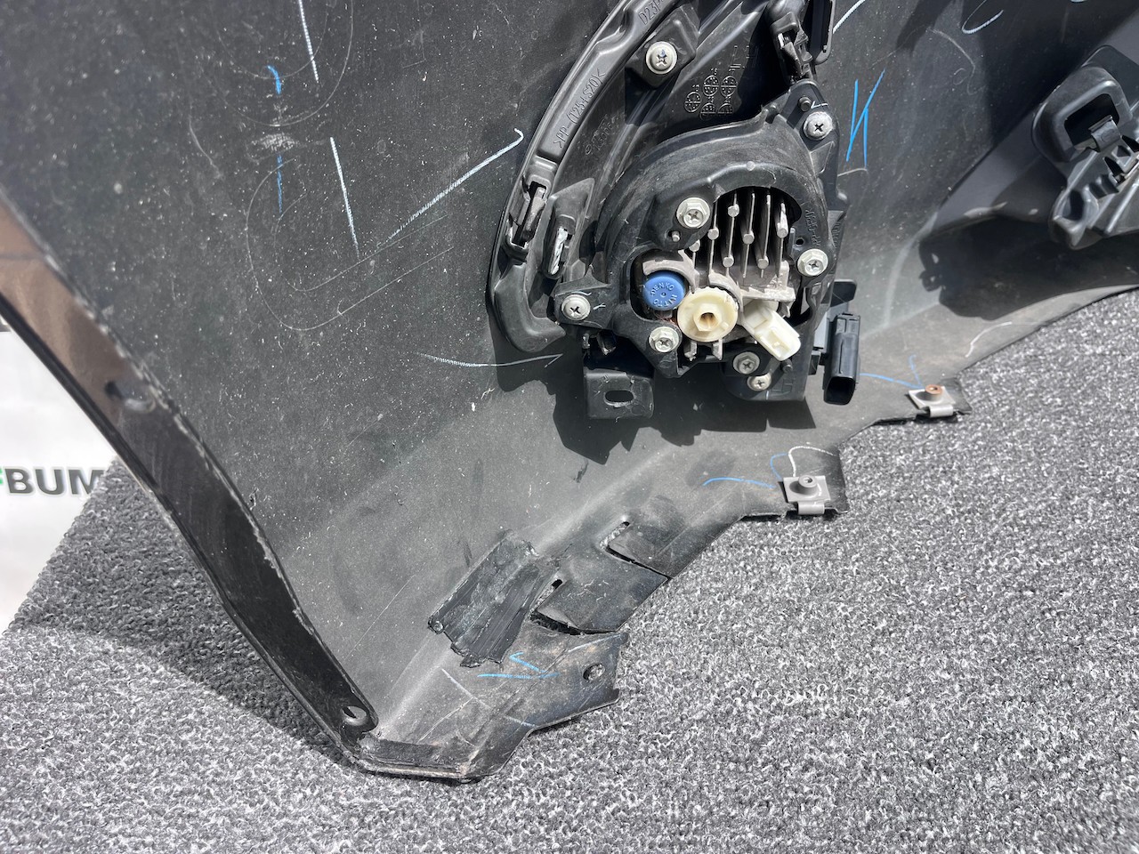 Mazda 2 Mk3 Hatchback Skyactive 2014-2018 Front Bumper Genuine [g536]