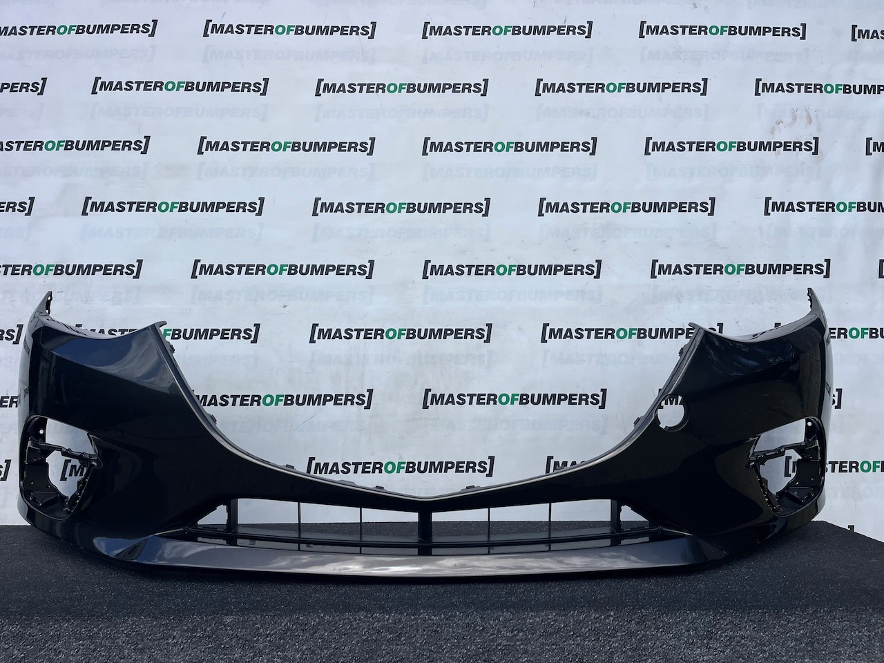 Mazda 3 Skyactiv Saloon Estate Mk3 2013-2016 Front Bumper No Pdc Genuine [g640]