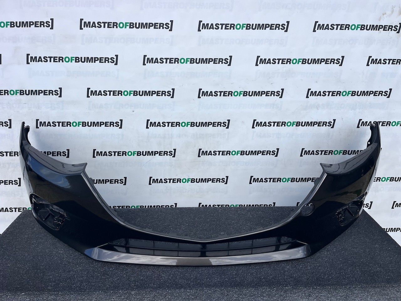 Mazda 3 Skyactiv Saloon Estate Mk3 2013-2016 Front Bumper No Pdc Genuine [g640]