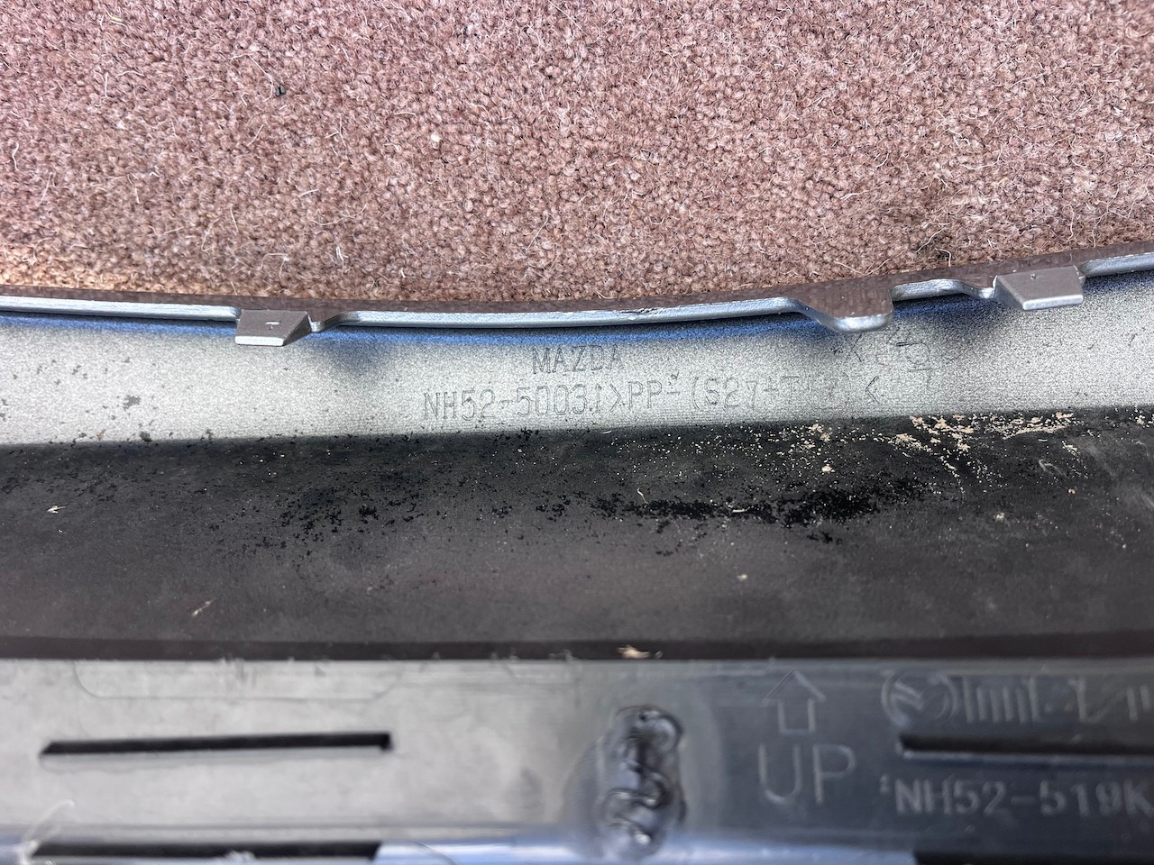 Mazda Mx5 Mx-5 Cabrio Nc2 Lift 2009-2012  Front Bumper Genuine [g655]