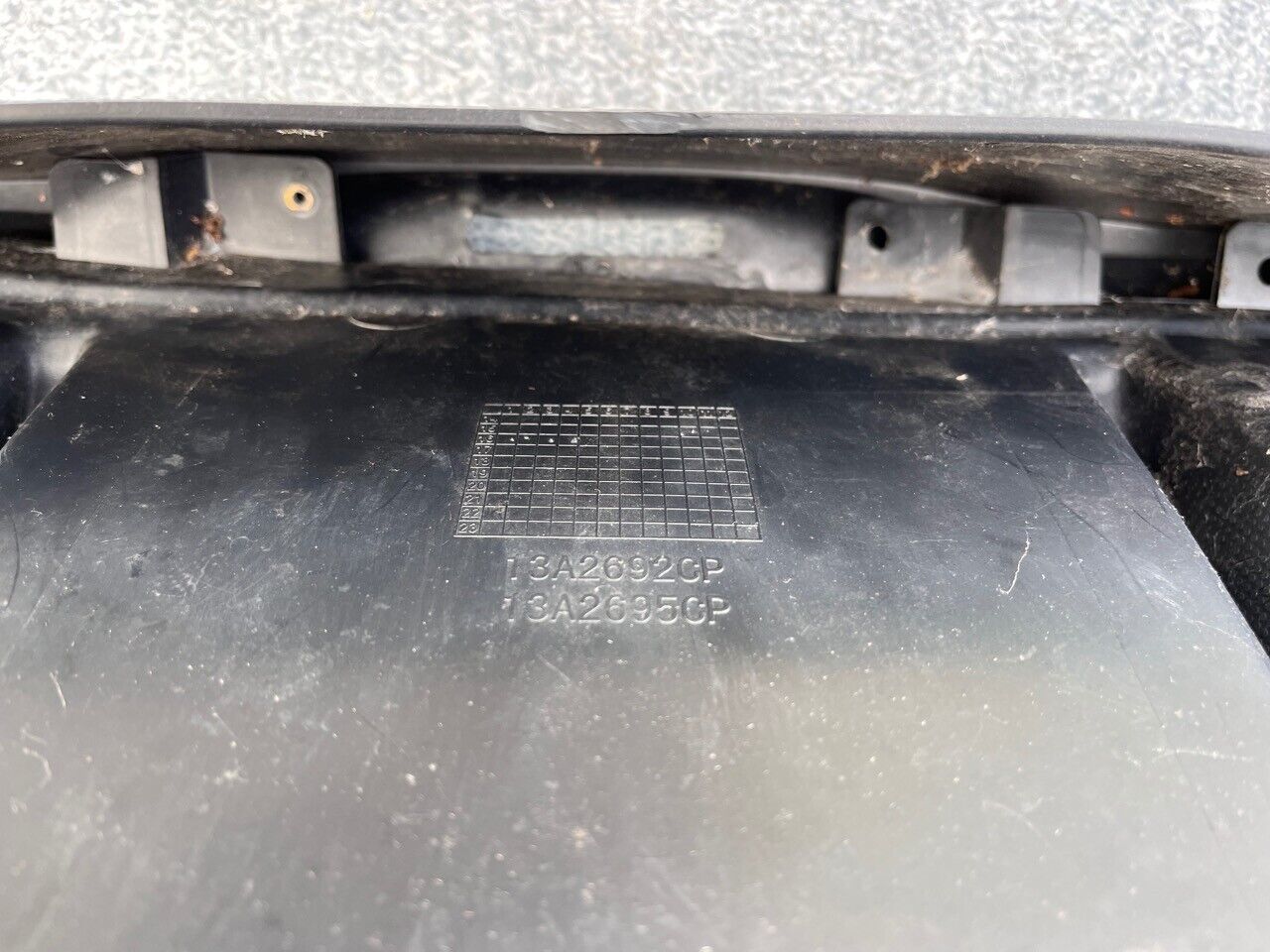 Mclaren 570s 570gt 2015-2020 Rear Bumper Diffuser Grey Genuine 2 Piece [1]