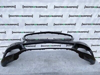 Mercedes C Class A205 Premium 2015-2018 Front Bumper Black 6 Pdc Genuine [e591]