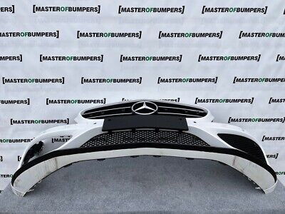Mercedes C Class Amg Sport A205 2015-2018 Front Bumper 6 Pdc Genuine [e592]
