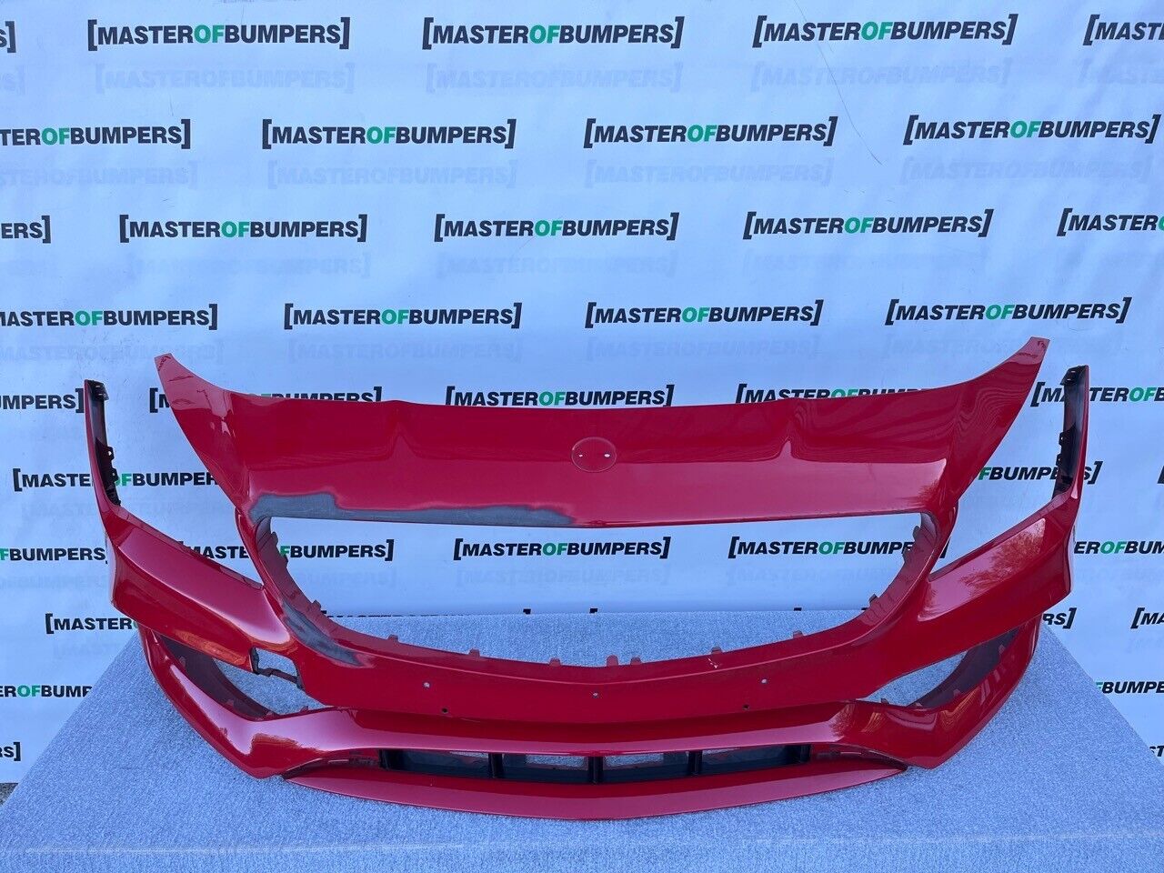 Mercedes Cla Amg A117 Face Lifting 2016-2019 Front Bumper 6 Pdc Genuine [e477]
