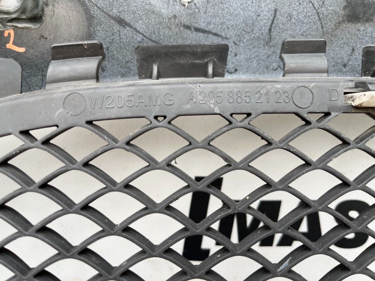 Mercedes C Class Amg Sport A205 2015-2018 Front Bumper 6 Pdc Genuine [e895]