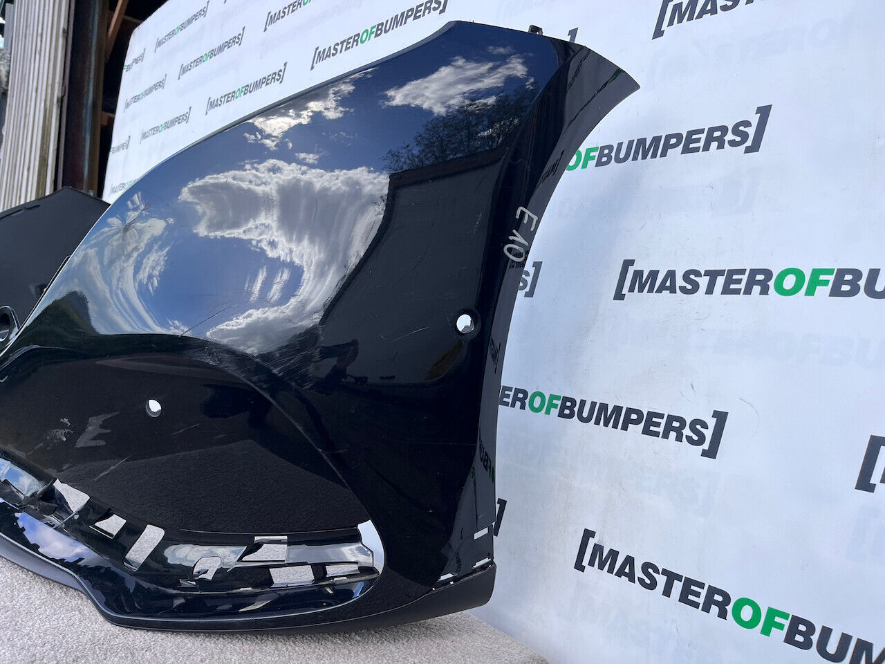 Mercedes Eqc Amg Sport A293 2020-on Front Bumper Black 6 Pdc Genuine [e10]