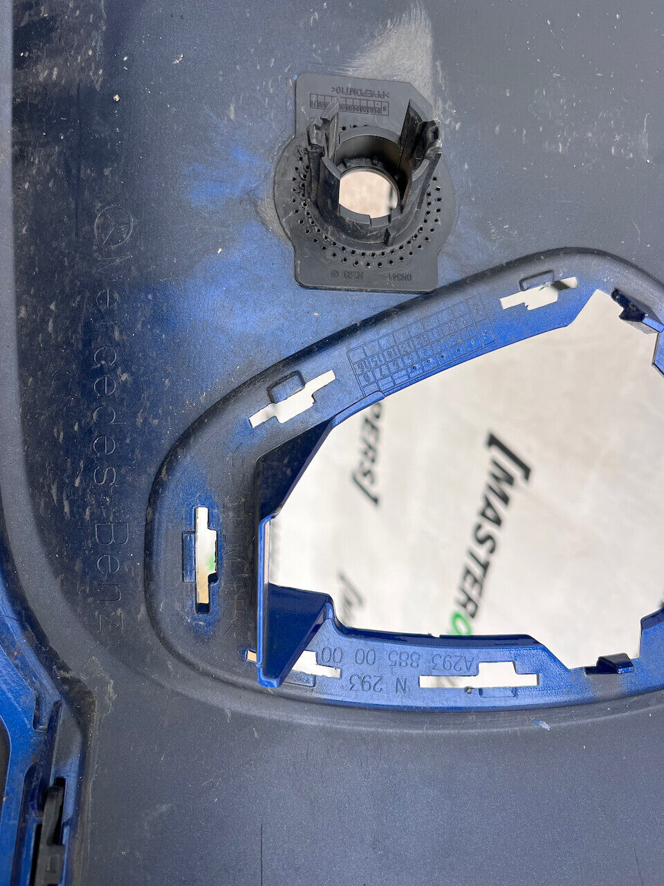 Mercedes Eqc Se Edition A293 2019-2023 Front Bumper 6 Pdc Blue Genuine [e21]