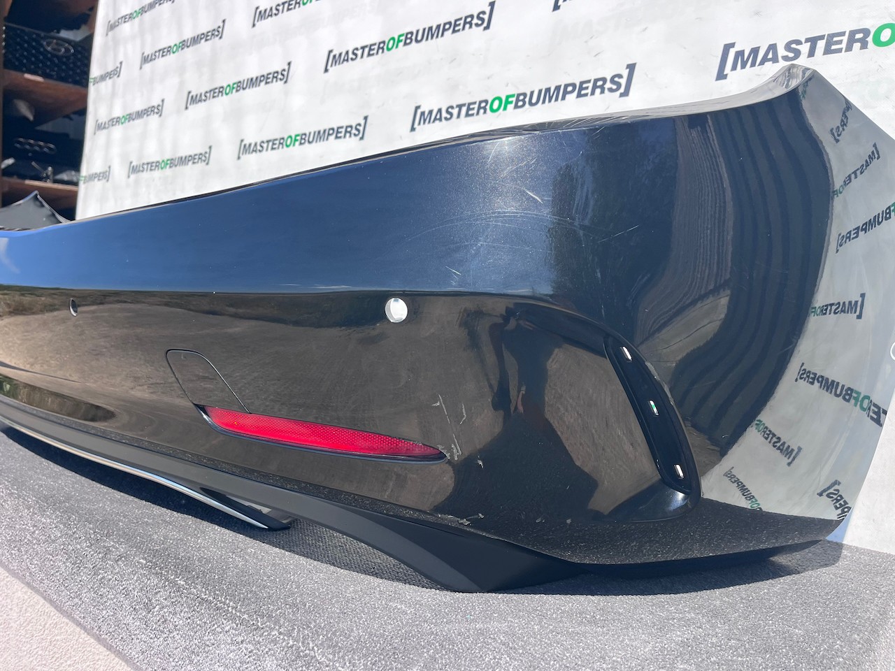 Mercedes Slk Class Slc Amg W172 2016-2020 Rear Bumper 4 Pdc Genuine [e445]