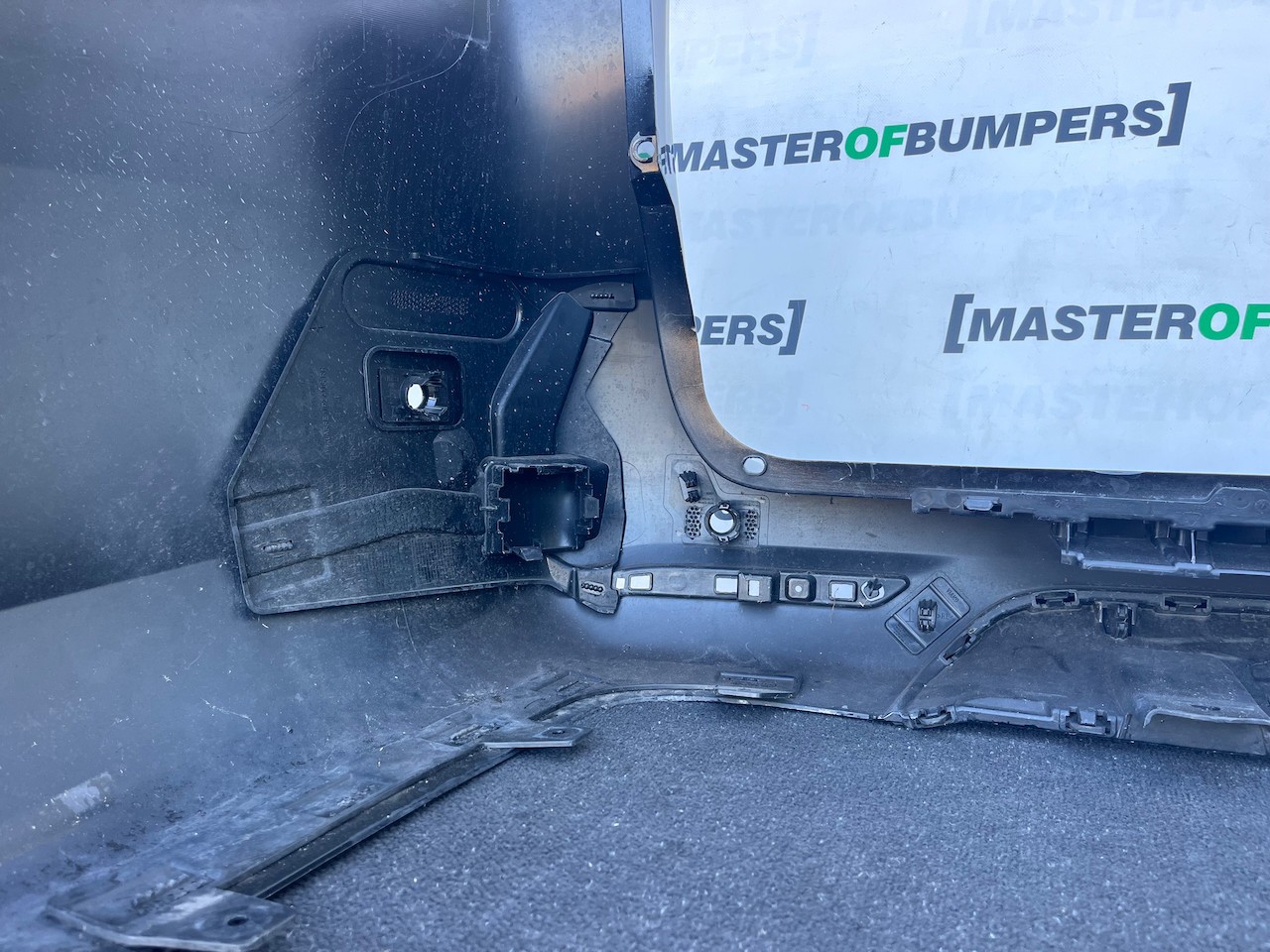 Mercedes Vito Amg Sport A447 2015-2020 Rear Bumper Black 6 Pdc Genuine [e461]