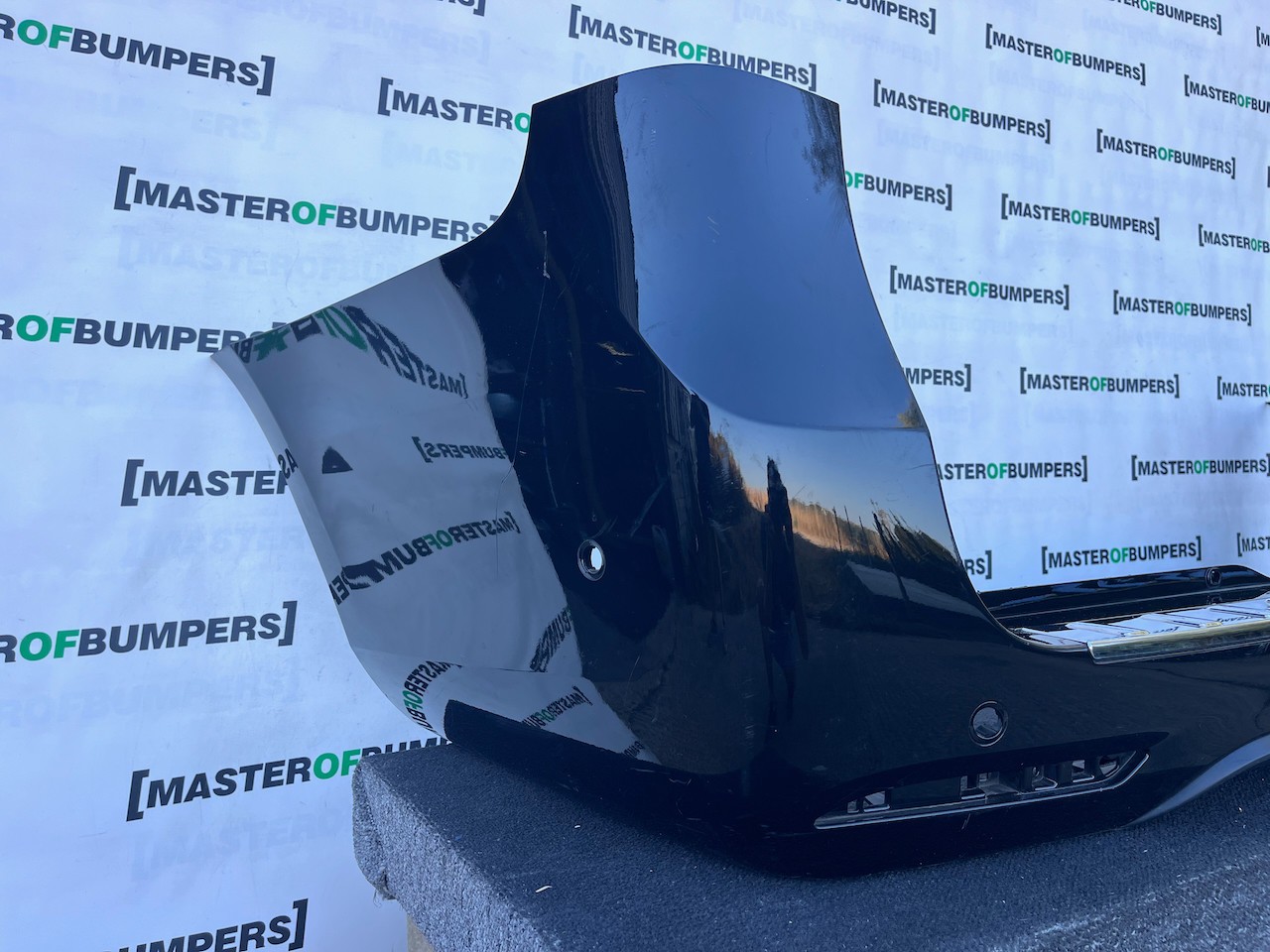 Mercedes Vito Amg Sport A447 2015-2020 Rear Bumper Black 6 Pdc Genuine [e461]