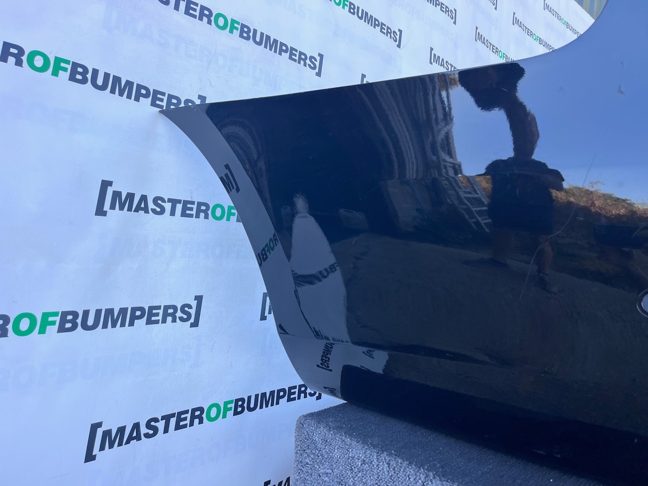 Mercedes Vito Amg Sport A447 2015-2020 Rear Bumper Black 6 Pdc Genuine [e461]