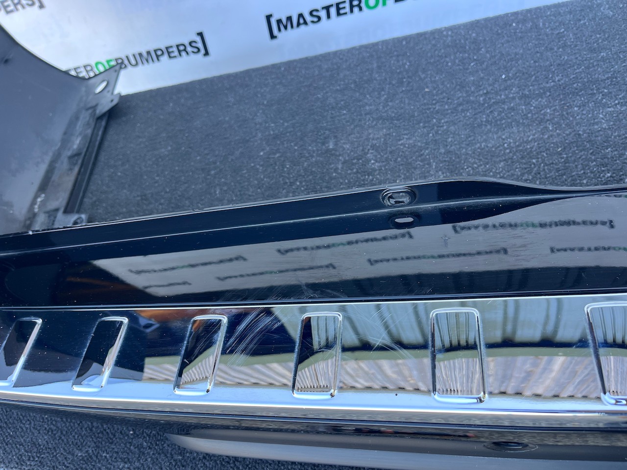 Mercedes Vito Amg Sport A447 2015-2020 Rear Bumper Black 6 Pdc Genuine [e461]