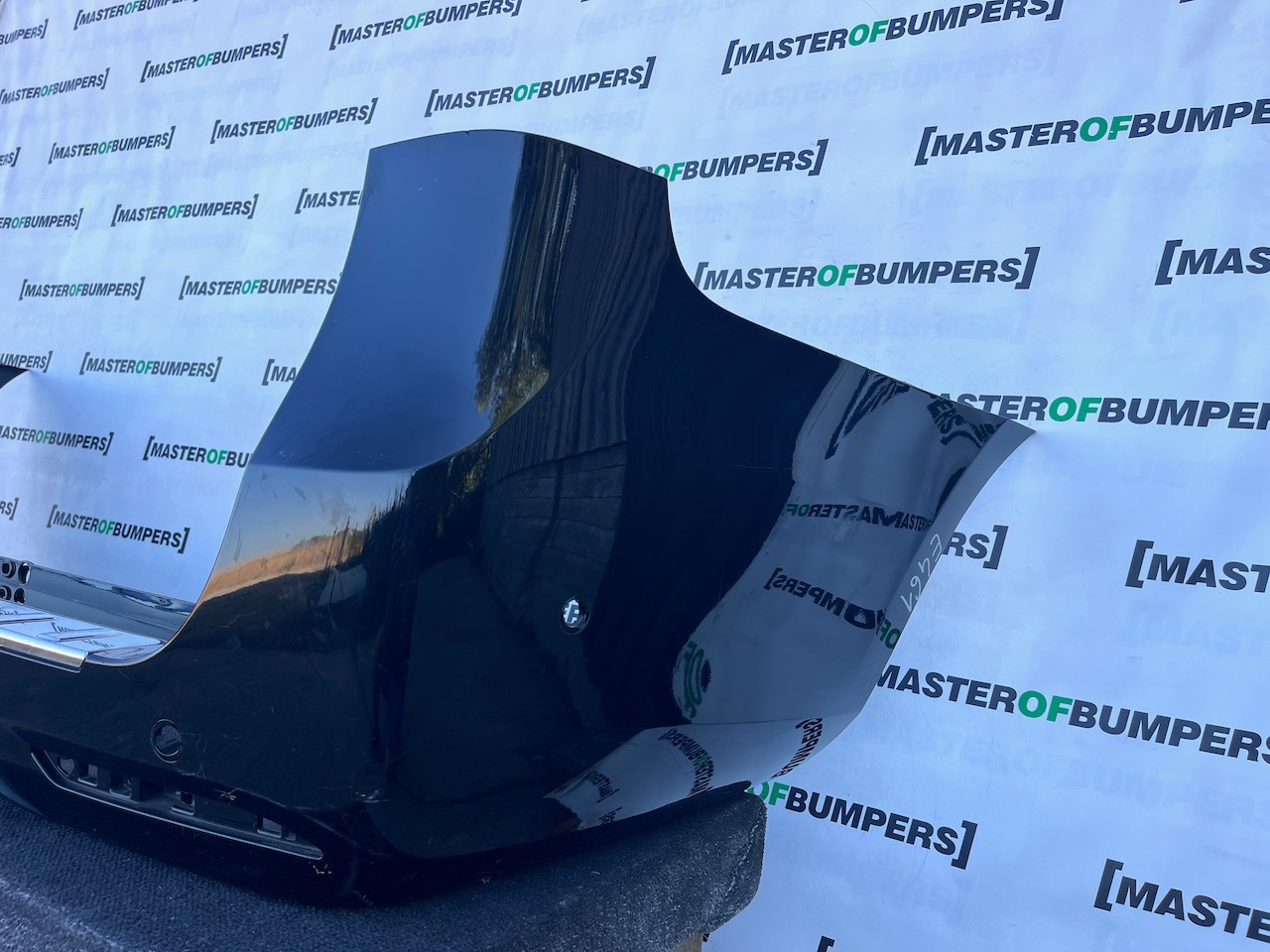 Mercedes Vito Amg Sport A447 2015-2020 Rear Bumper Black 6 Pdc Genuine [e461]