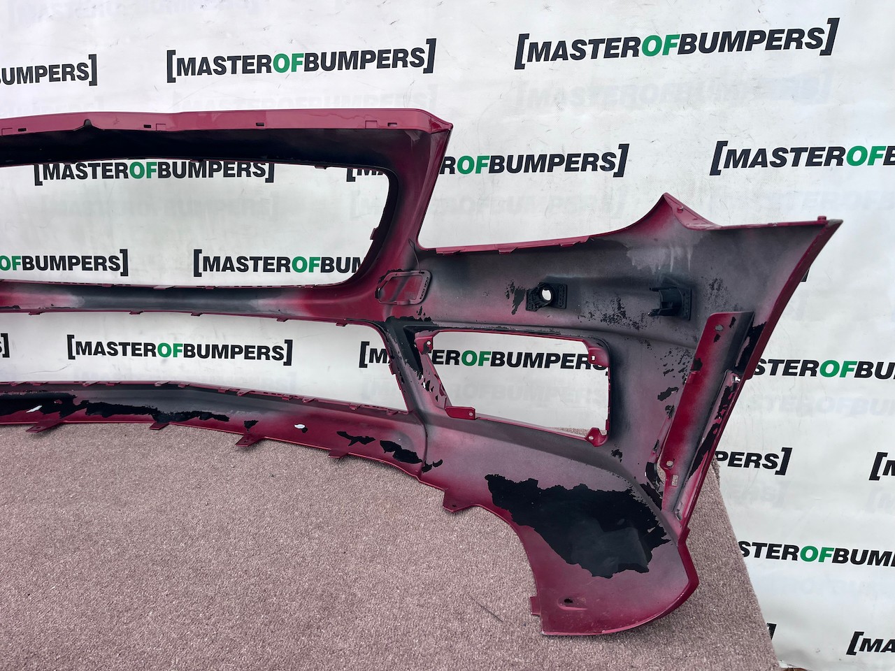 Mercedes Slk Amg Sport A172 Mk3 2012-2015 Front Bumper 6 Pdc Genuine [e492]