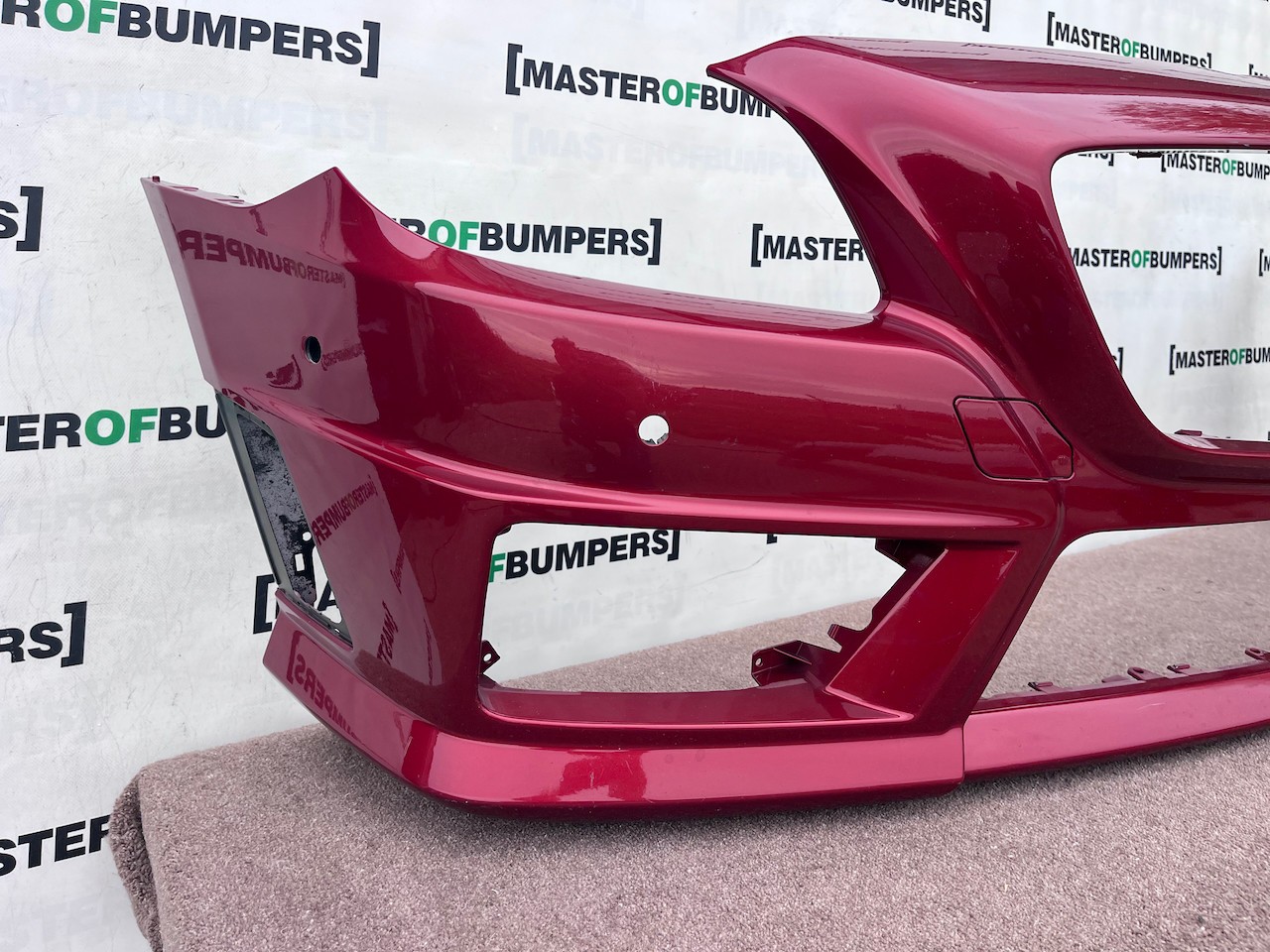 Mercedes Slk Amg Sport A172 Mk3 2012-2015 Front Bumper 6 Pdc Genuine [e492]