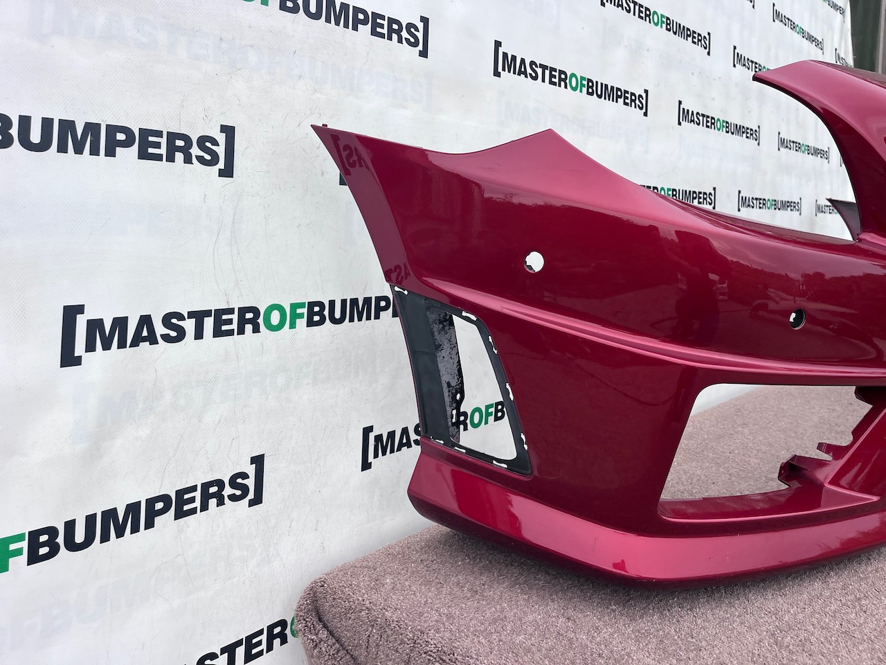 Mercedes Slk Amg Sport A172 Mk3 2012-2015 Front Bumper 6 Pdc Genuine [e492]