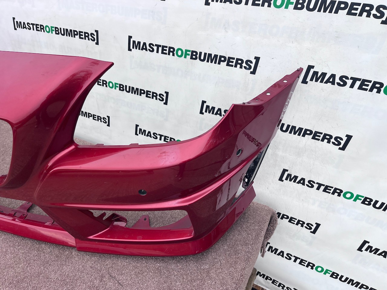 Mercedes Slk Amg Sport A172 Mk3 2012-2015 Front Bumper 6 Pdc Genuine [e492]