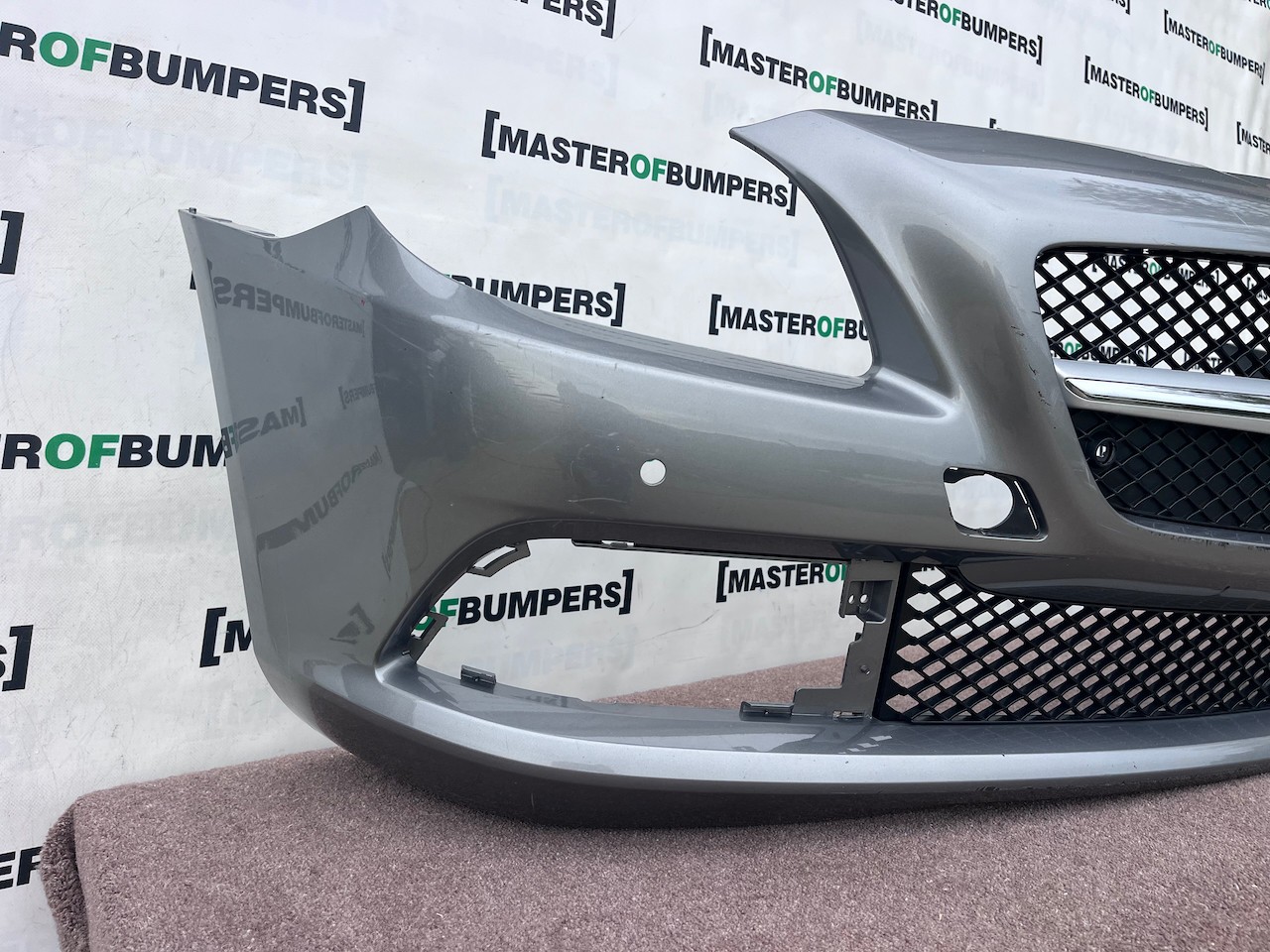 Mercedes Slk Se Cabrio A172 Mk3 2012-2015 Front Bumper 4 Pdc Genuine [e491]