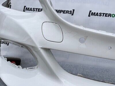 Mercedes C Class A205 Premium 2015-2018 Front Bumper White 6 Pdc Genuine [e590]