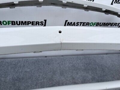 Mercedes C Class A205 Premium 2015-2018 Front Bumper White 6 Pdc Genuine [e590]