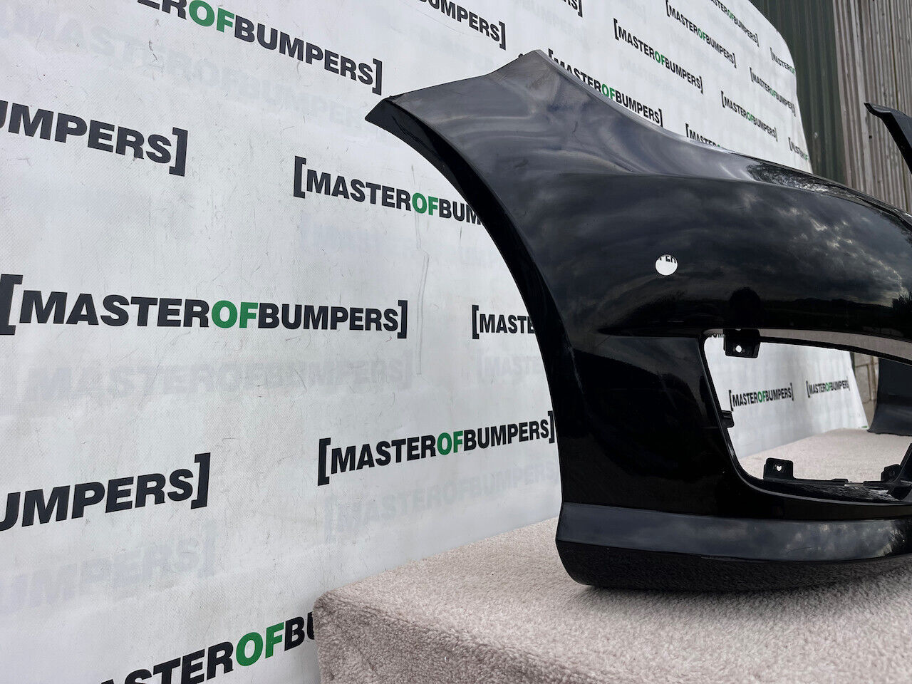 Mercedes C Class Amg A204 Lift 2011-2014 Front Bumper 6 Pdc + Jets Genuine [e85]