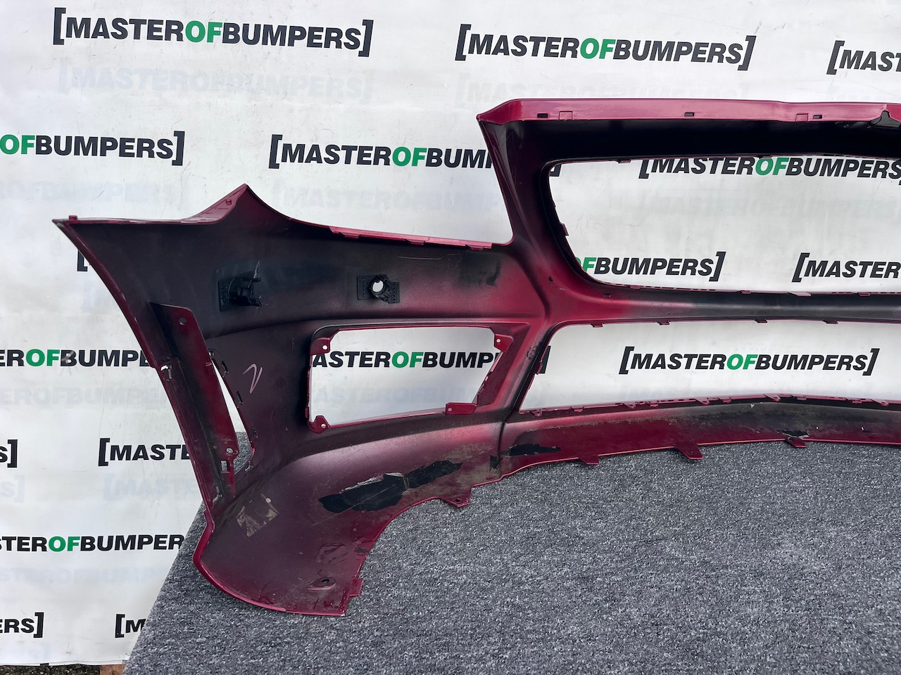 Mercedes Slk Amg Sport A172 Mk3 2012-2015 Front Bumper 6 Pdc Genuine [e361]