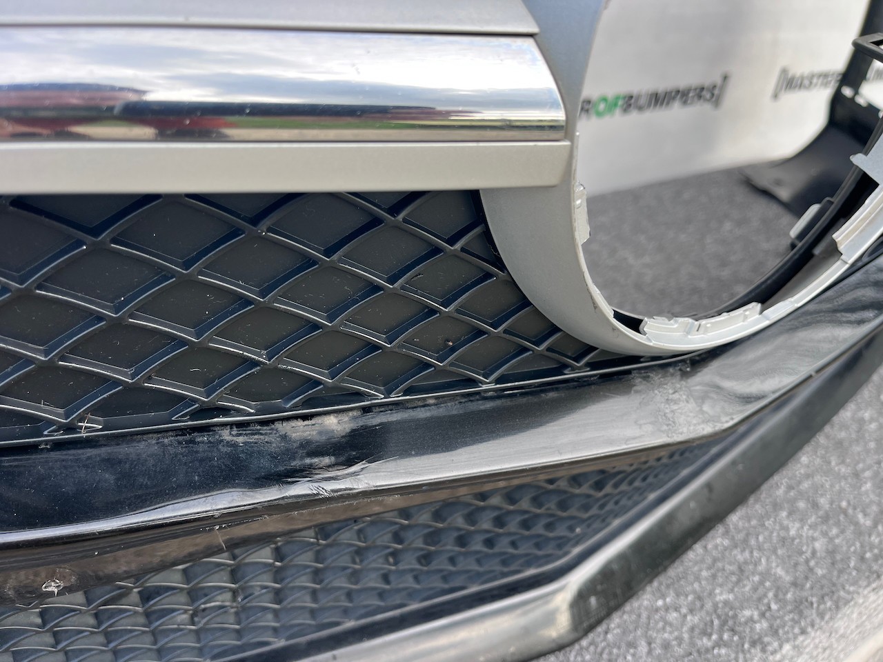 Mercedes Slk Amg Sport A172 Mk3 2012-2015 Front Bumper No Pdc Genuine [e362]